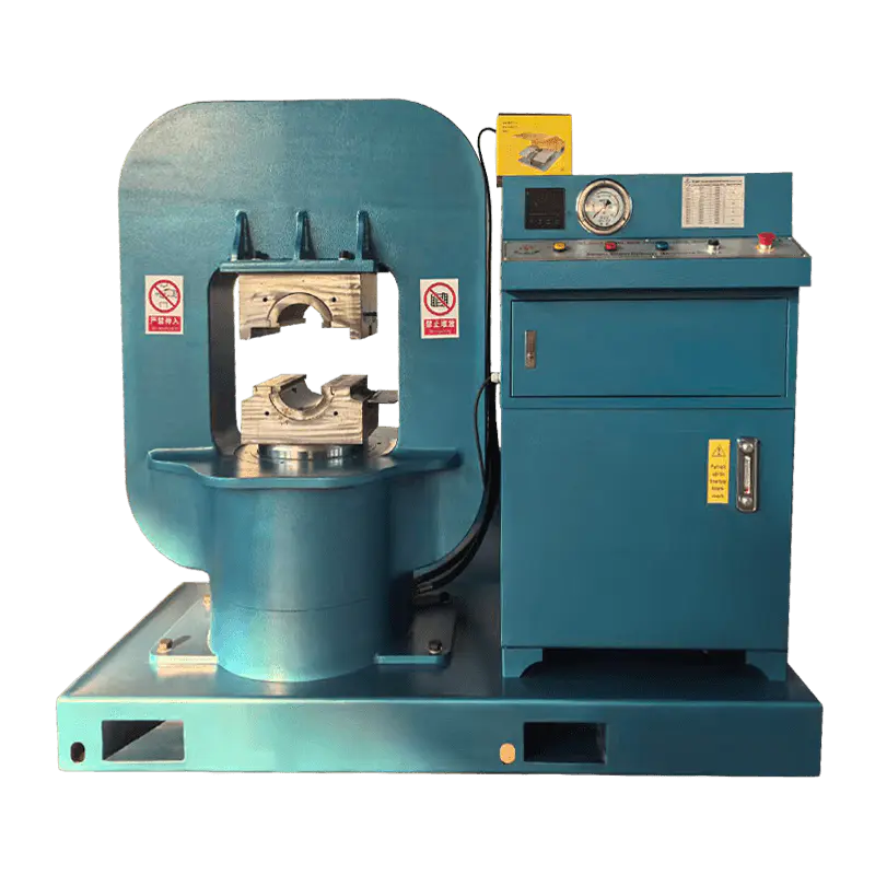 เครื่องกดแขนเชือกลวดเหล็ก GT-800 (โครงตะกร้า)